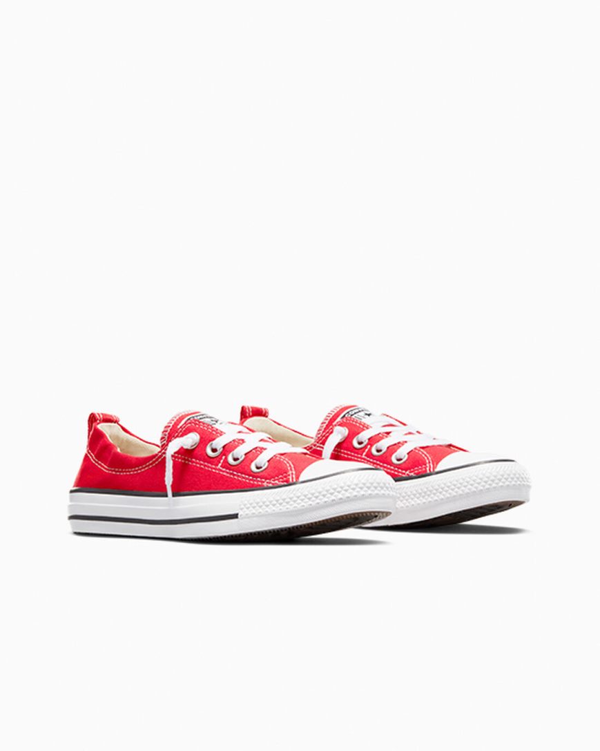Women's Converse Chuck Taylor All Star Shoreline Slip On Shoes Red | AU 08943S